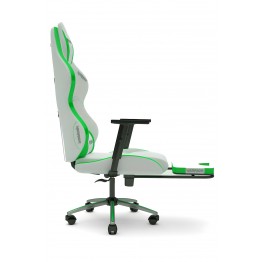 Warrior Aragorn Blanc Deri Oyuncu Koltuğu - Yeşil - Ayak Uzatmalı Bilgisayar Sandalyesi 1698B0513